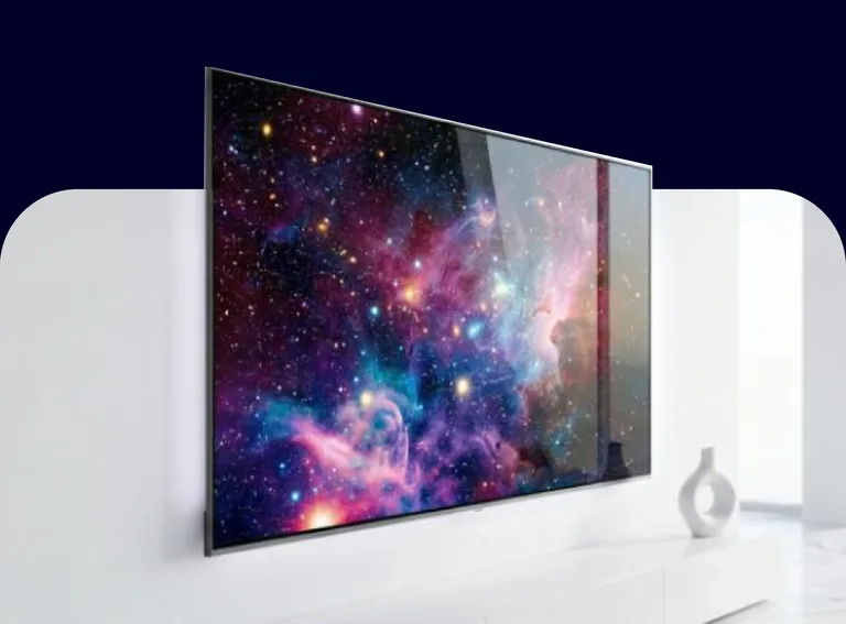 Puertos USB del televisor Challenger 100 pulgadas